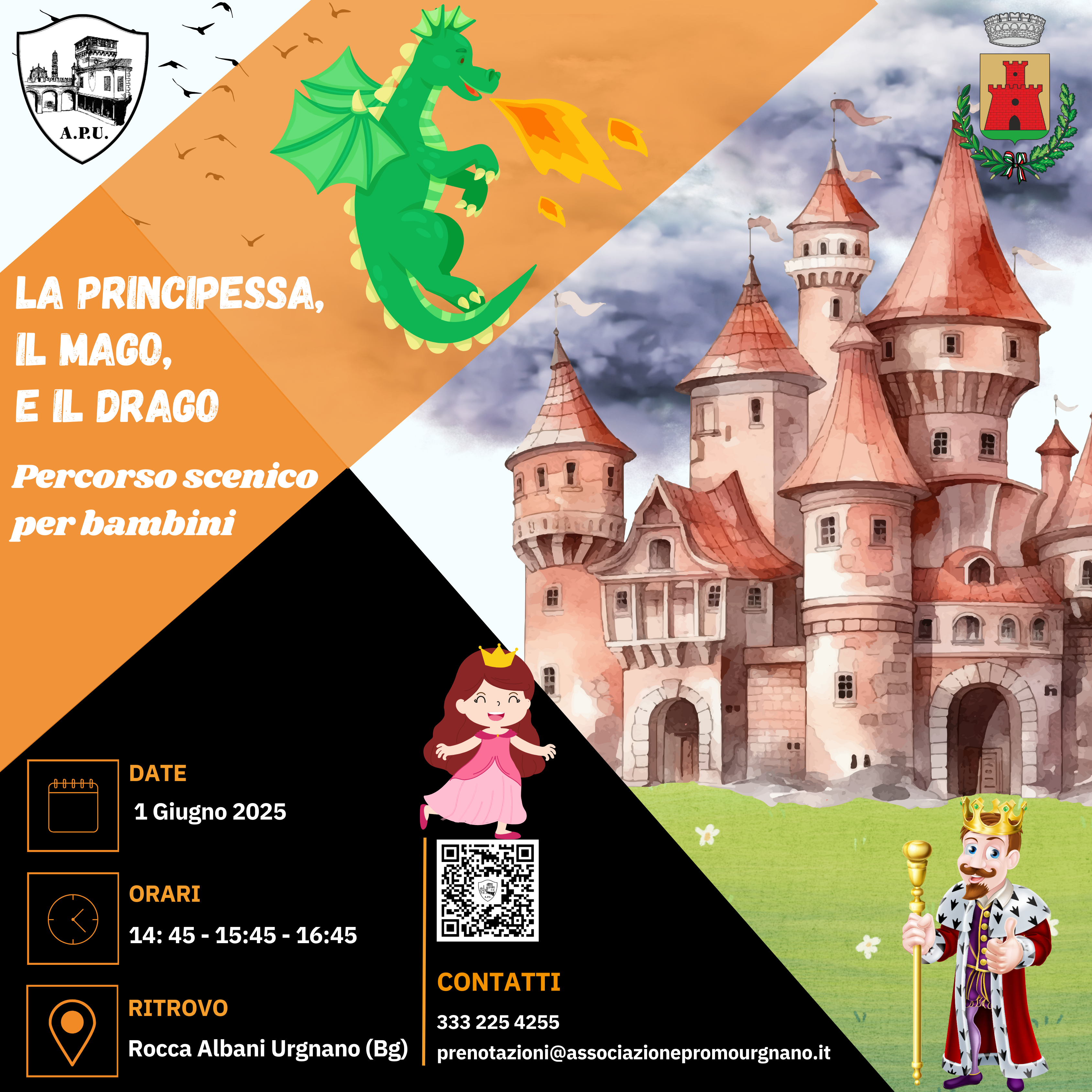 LA PRINCIPESSA, IL MAGO E IL DRAGO
