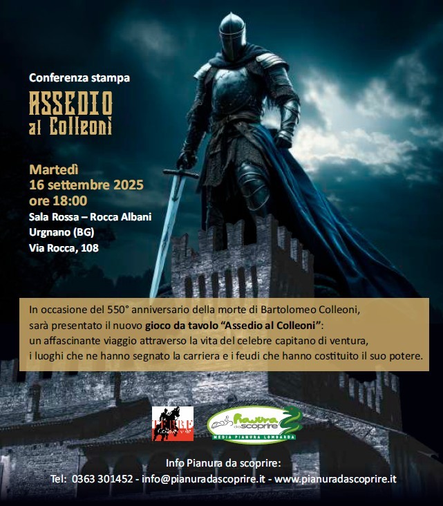 Gioco da tavolo “Assedio al Colleoni”