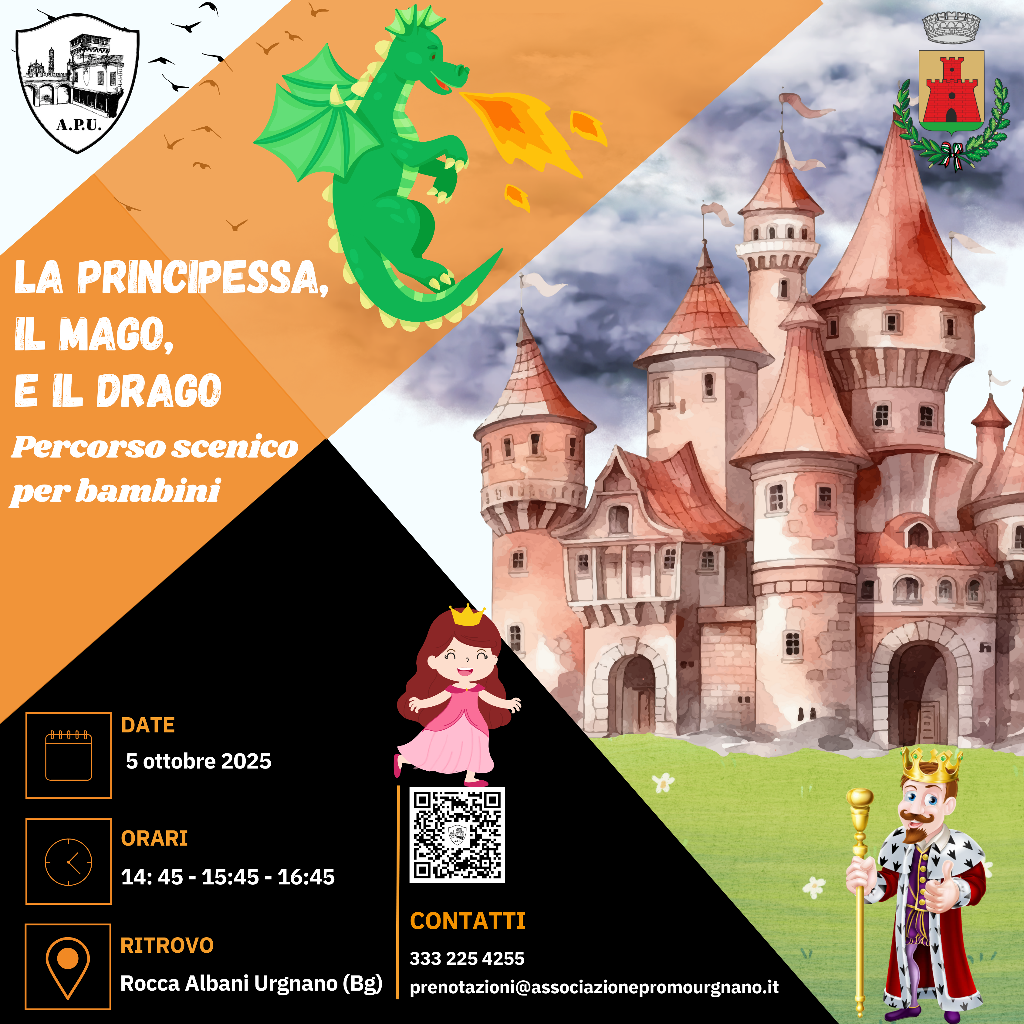 LA PRINCIPESSA, IL MAGO E IL DRAGO