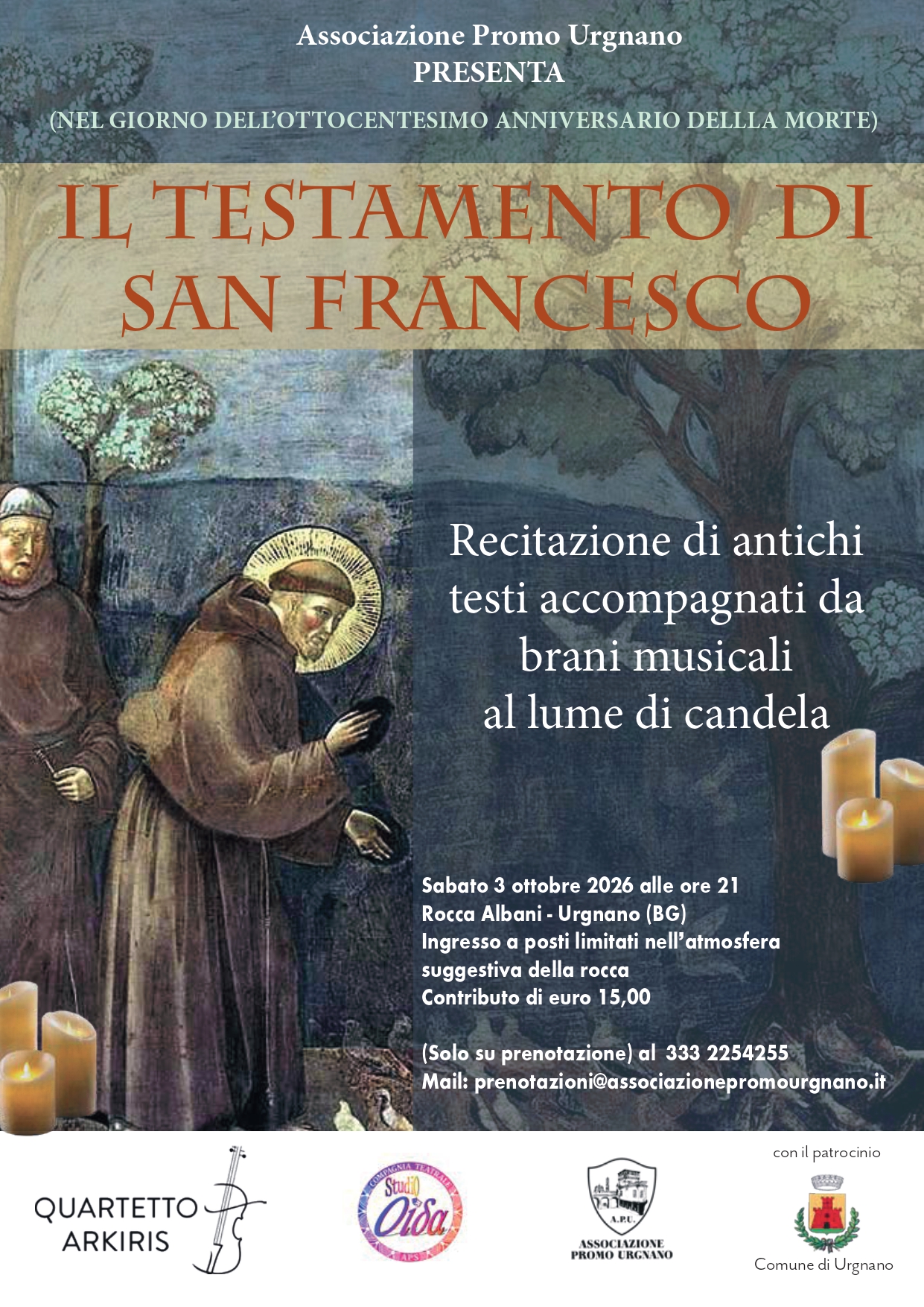 Il testamento di San Francesco